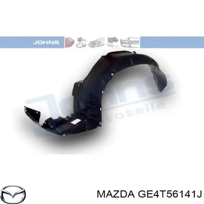 Nadkole błotnika przedniego lewe do Mazda 626 V GF
