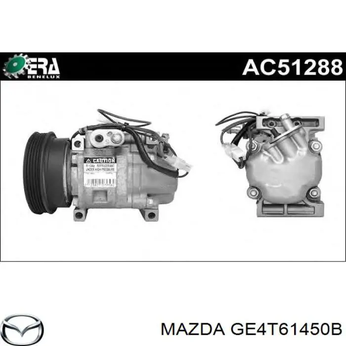 Do koszyka GE4T61450B Mazda Sprężarka klimatyzacji