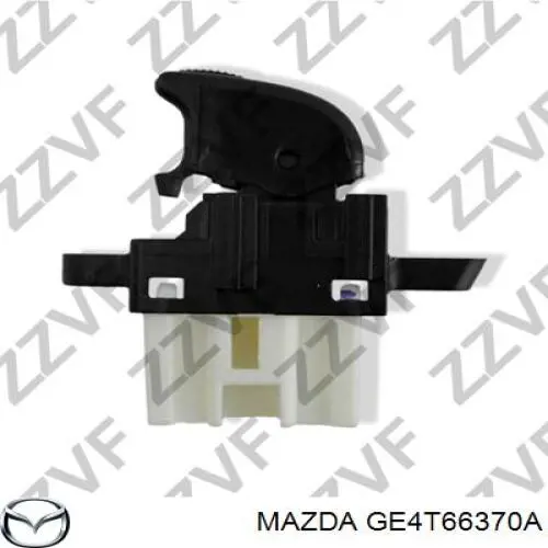 Włącznik przyciskowy podnośnika szyby przedni prawy Mazda GE4T66370A cena, od 30,65 USD