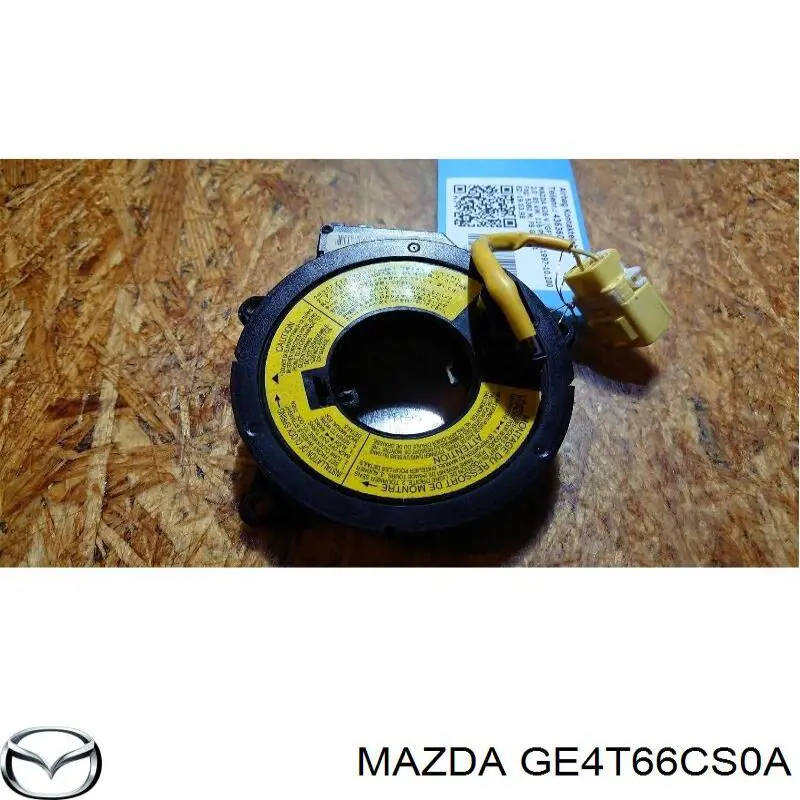 Do koszyka GE8C66CS0A Mazda Pierścień kontaktowy AIRBAG, taśma kierownicy
