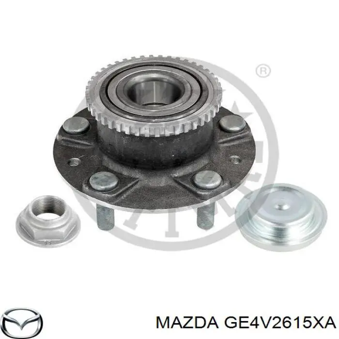 GE4V2615XA Mazda Piasta tylna