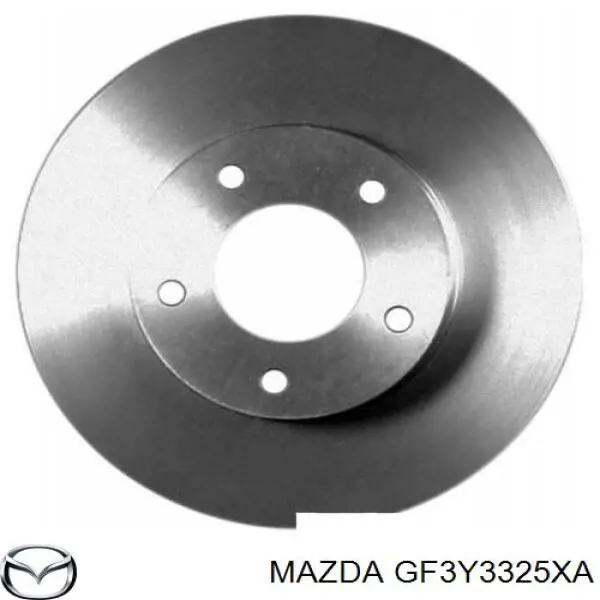 Tarcza hamulcowa przednia Mazda GF3Y3325XA cena, od 50,66 USD