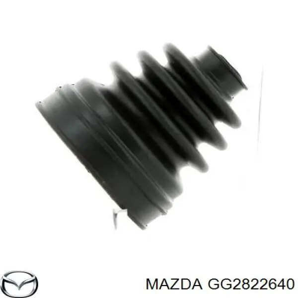 Do koszyka GG2822640 Mazda Osłona przegubu homokinetycznego półosi przedniej wewnętrzny lewy