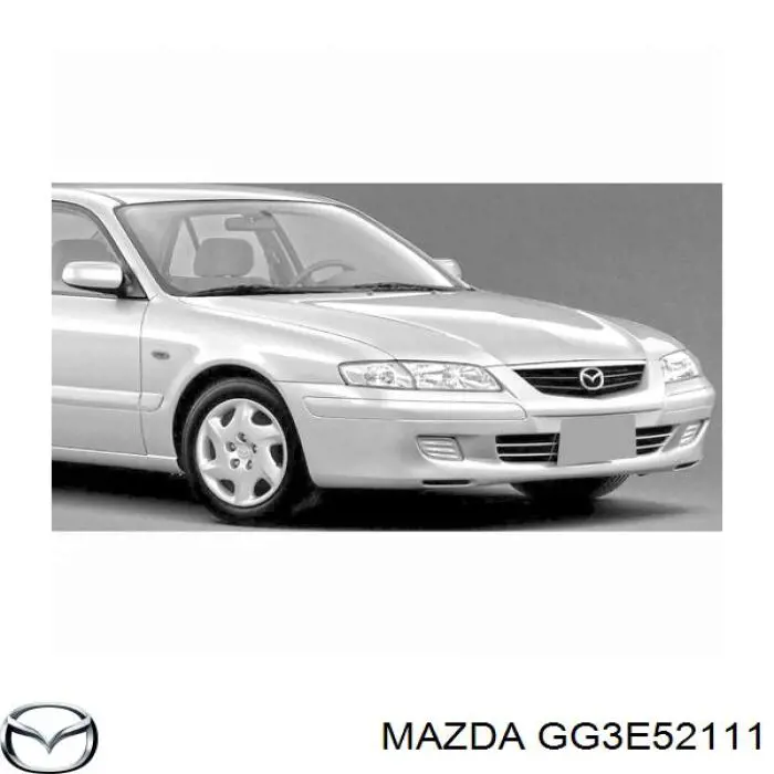 Błotnik przedni prawy do Mazda 626 V GF