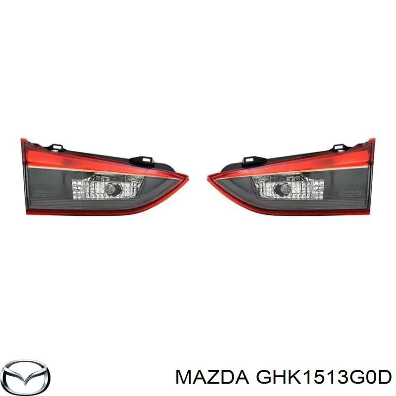 Lampa zespolona tylna lewa wewnętrzna Mazda 6 (GJ, GL)