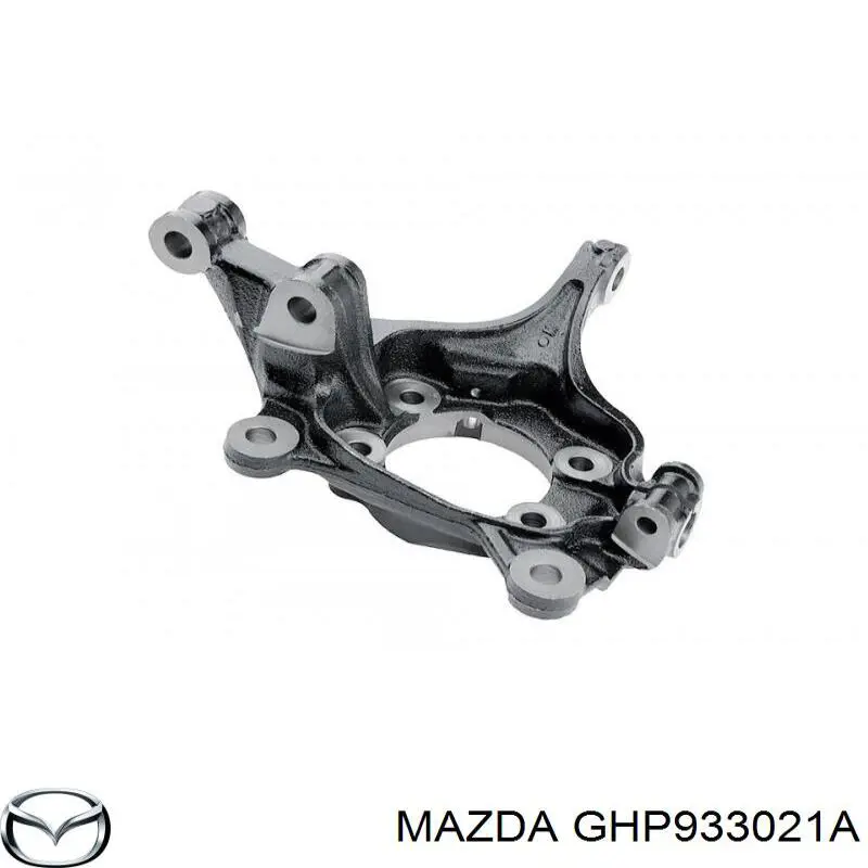 Czop (zwrotnica) przedni prawy Mazda GHP933021A cena, od 151,46 USD