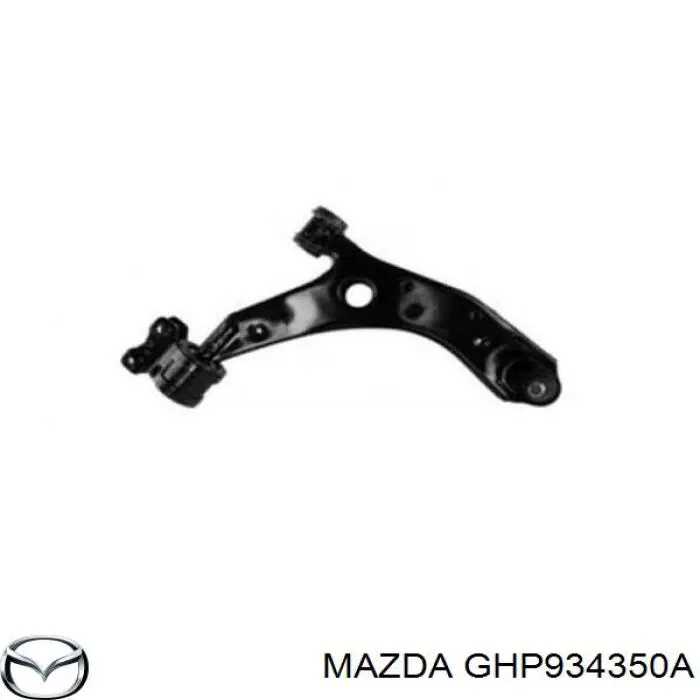 Wahacz zawieszenia przedniego dolny lewy Mazda GHP934350A cena, od 90,17 USD