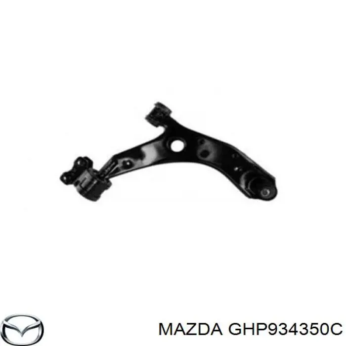 Wahacz zawieszenia przedniego dolny lewy Mazda GHP934350C cena, od 90,17 USD