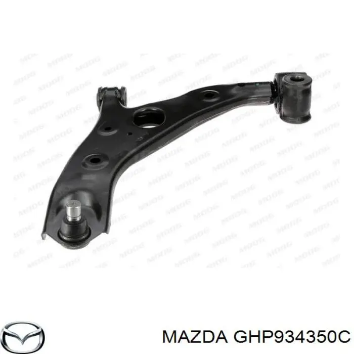 Do koszyka GHP934350C Mazda Wahacz zawieszenia przedniego dolny lewy