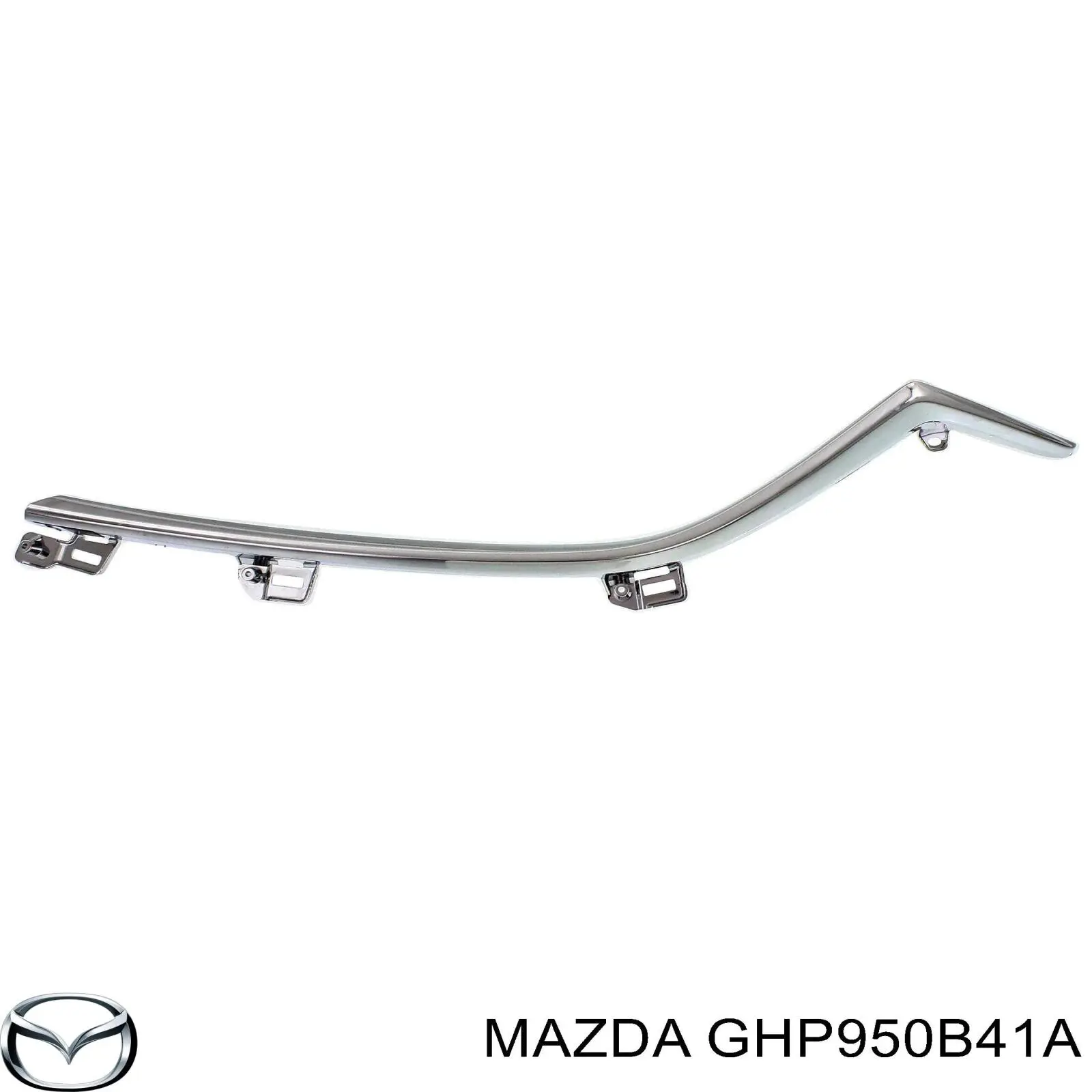 GHP950B41A Mazda listwa ochronna atrapy chłodnicy prawa