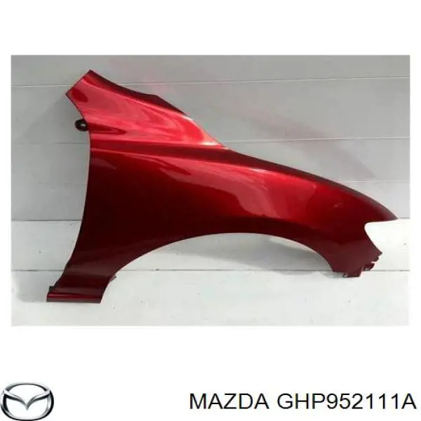 Błotnik przedni prawy Mazda GHP952111A cena, od 72,50 USD