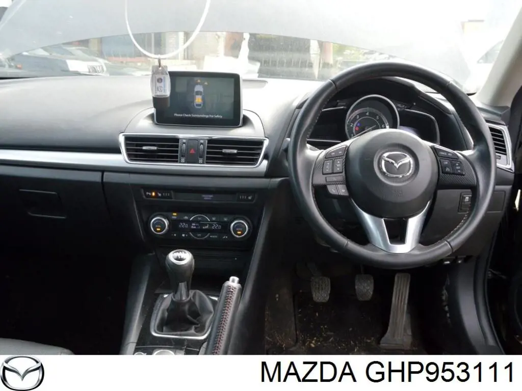 Ramka mocowania chłodnicy Mazda GHP953111