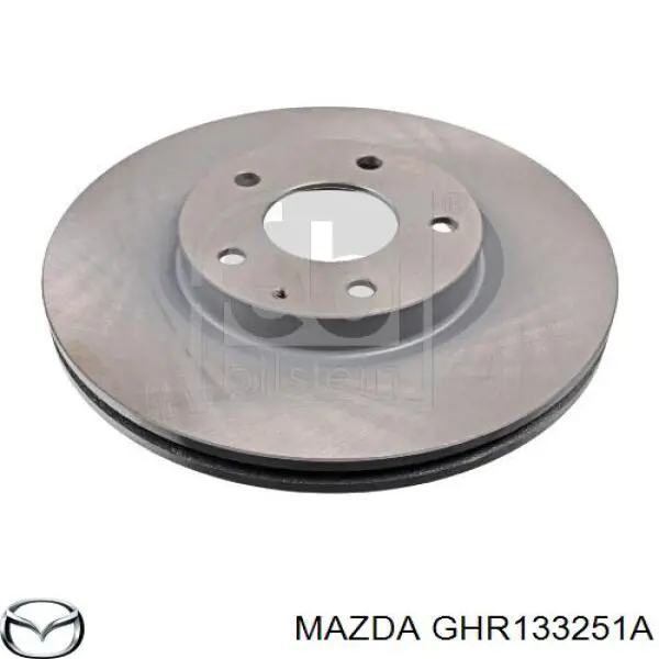 Tarcza hamulcowa przednia Mazda GHR133251A cena, od 55,01 USD