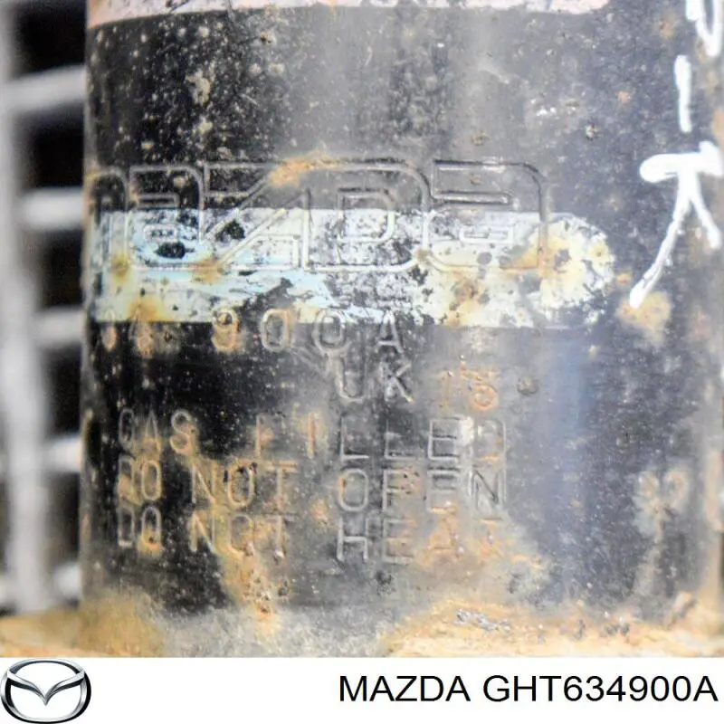 Do koszyka GHT634900A Mazda Amortyzator przedni lewy