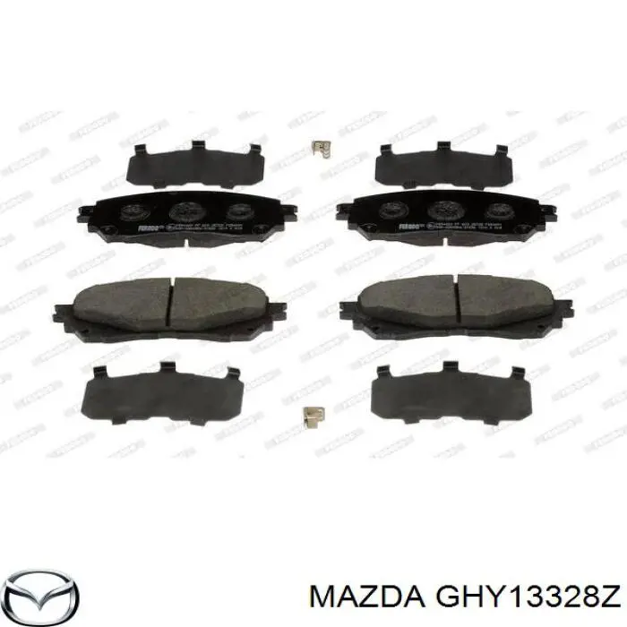 Klocki hamulcowe przednie tarczowe Mazda GHY13328Z cena, od 27,43 USD