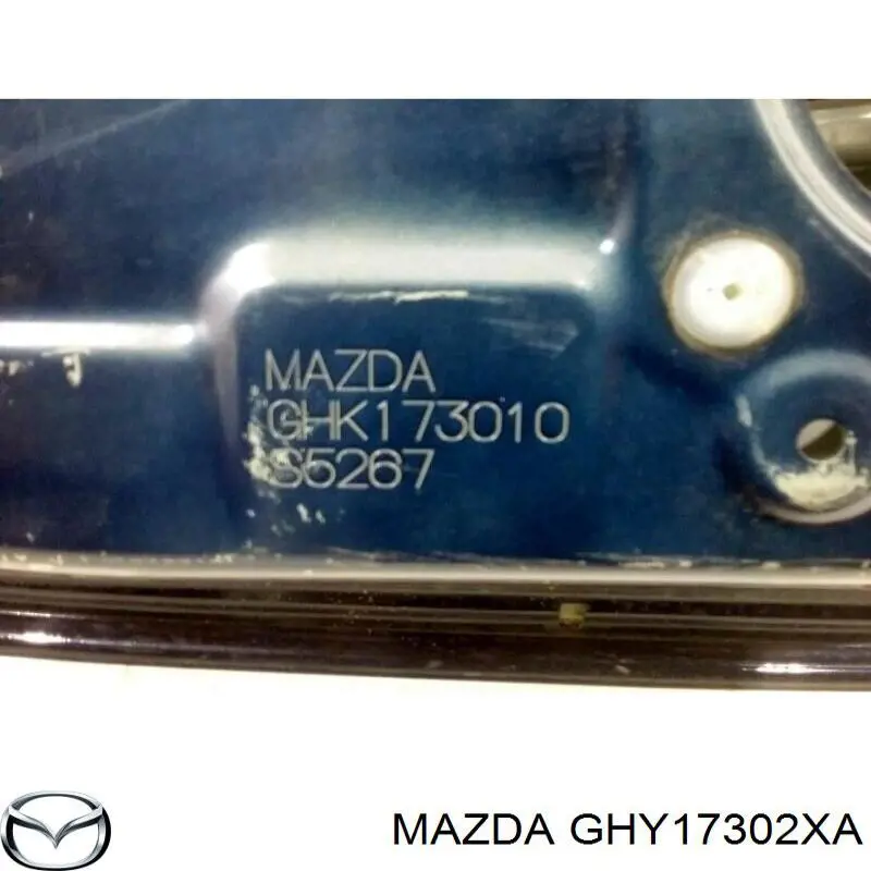 Drzwi tylne lewe do Mazda 6  GJ, GL