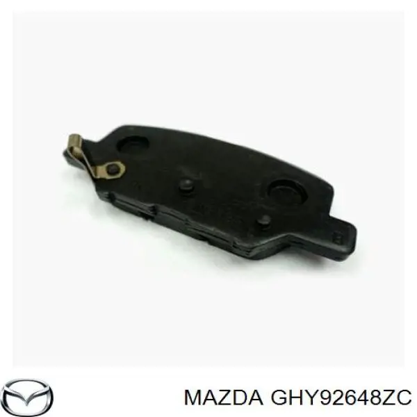 Okładziny (klocki) do hamulców tarczowych tylne Mazda GHY92648ZC cena, od 23,67 USD