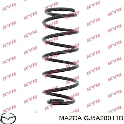 GJ5A28011B Mazda Sprężyna tylna