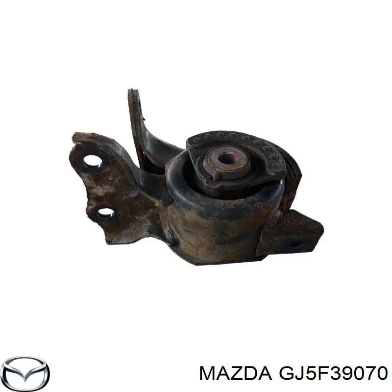 GJ5F39070 Mazda Poduszka (podpora) silnika lewa