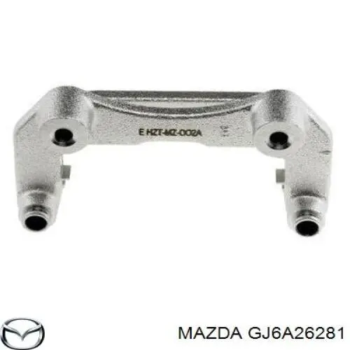 Jarzmo zacisku hamulcowego tylnego Mazda GJ6A26281 cena, od 38,25 USD