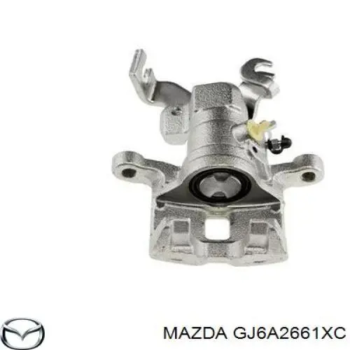 Do koszyka GJ6A2661XC Mazda Zacisk hamulcowy tylny prawy