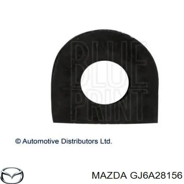 Do koszyka GJ6A28156 Mazda Tuleja stabilizatora tylnego