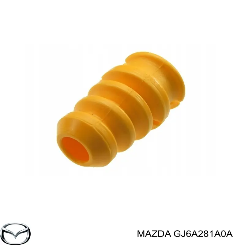 Do koszyka GJ6A281A0A Mazda Odbój sprężyny tylnej