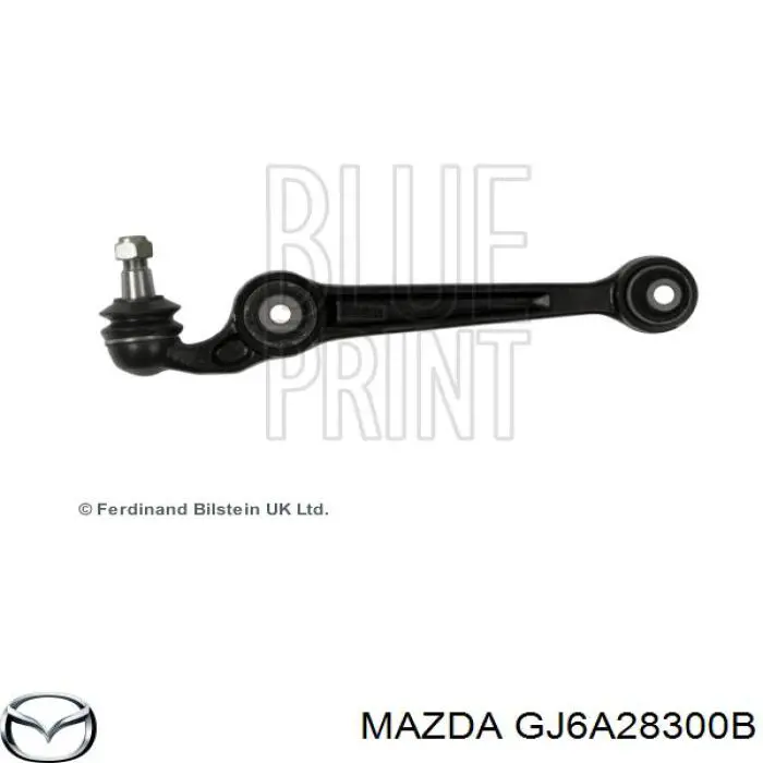 Wahacz zawieszenia tylnego dolny prawy Mazda GJ6A28300B cena, od 52,78 USD