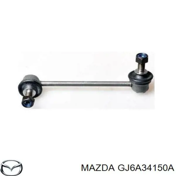 Łącznik stabilizatora przedniego prawy Mazda GJ6A34150A cena, od 11,30 USD