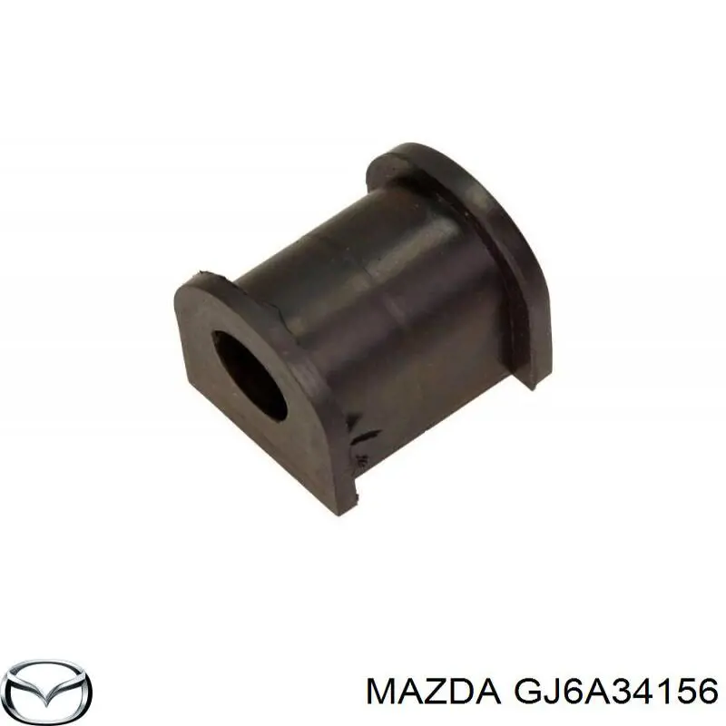 Do koszyka GJ6A34156 Mazda Tuleja stabilizatora przedniego