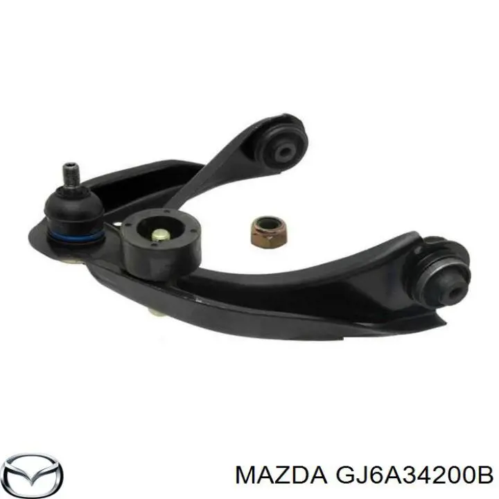 Wahacz zawieszenia przedniego prawy górny Mazda GJ6A34200B cena, od 18,16 USD
