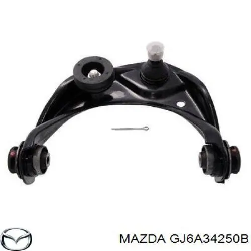 GJ6A34250B Mazda Wahacz zawieszenia przedniego górny lewy