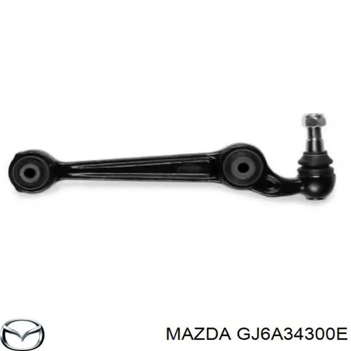GJ6A34300E Mazda Wahacz zawieszenia przedniego dolny lewy/prawy
