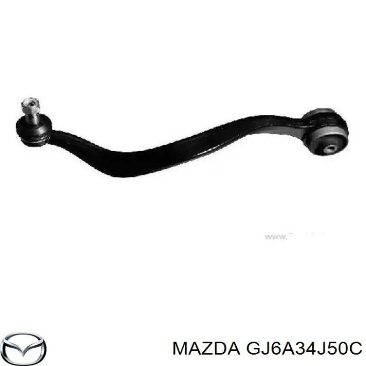 Do koszyka GJ6A34J50C Mazda Wahacz zawieszenia przedniego dolny lewy