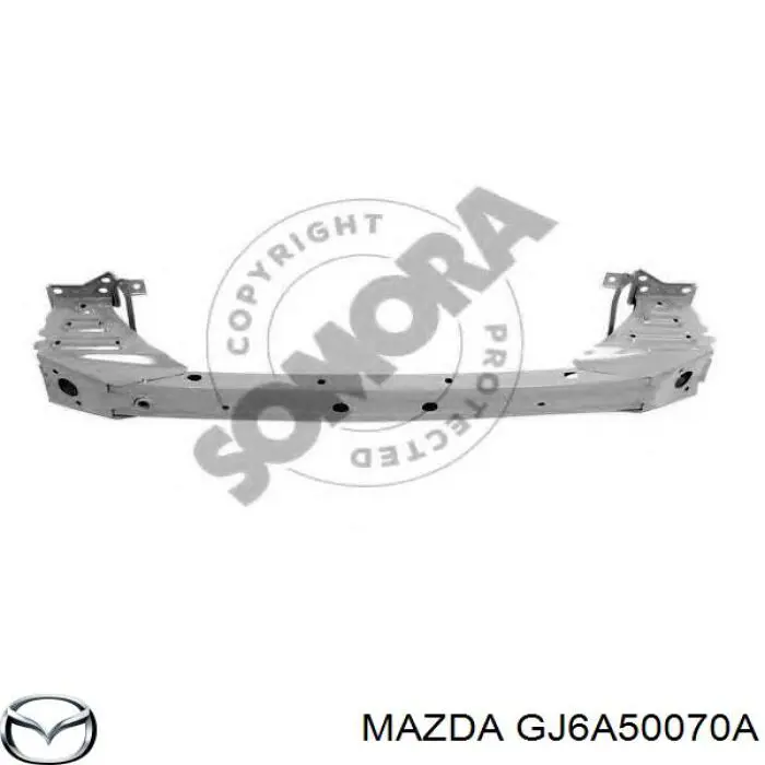 Wzmocnienie zderzaka przedniego do Mazda 6  GG