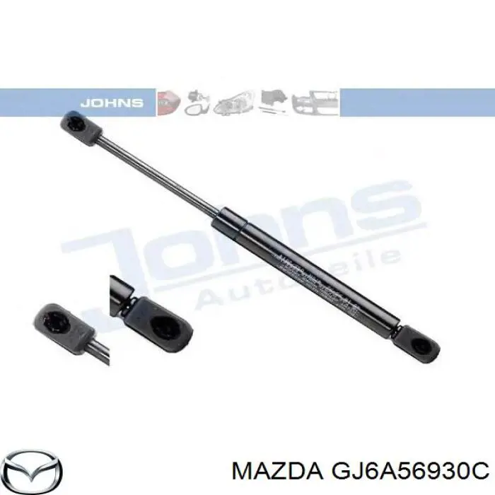 Amortyzator klapy bagażnika (3/5 drzwi-tylnych) Mazda GJ6A56930C cena, od 15,44 USD