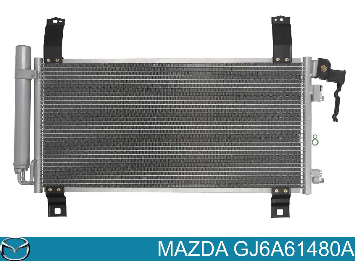 Do koszyka GJ6A61480A Mazda Chłodnica klimatyzacji