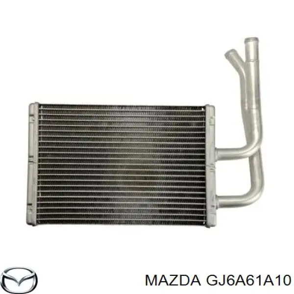 GJ6A61A10 Mazda Chłodnica nagrzewnicy (ogrzewacza)