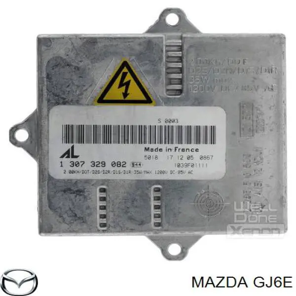 Listwa kierownicza (maglownica) do Mazda 6  GG