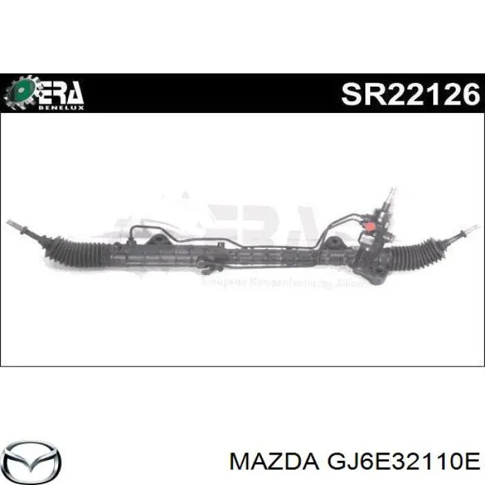 GJ6E32110E Mazda Listwa kierownicza (maglownica)