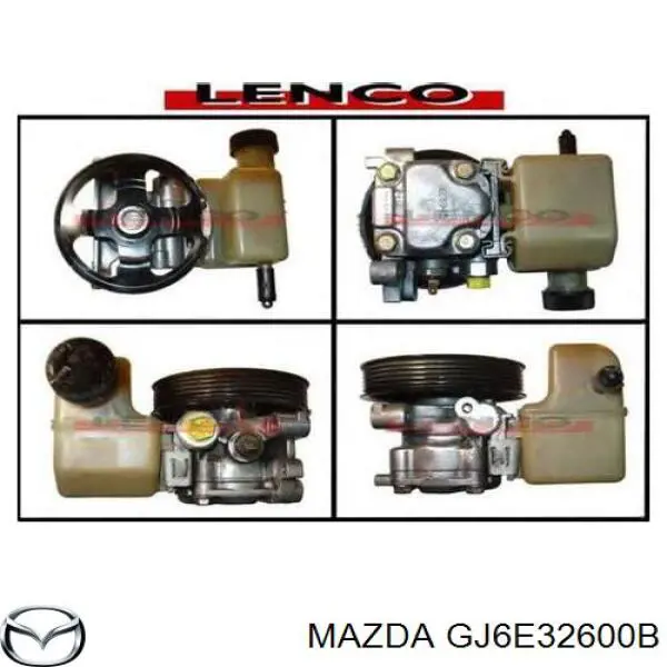 Pompa wspomagania hydraulicznego kierownicy Mazda GJ6E32600B cena, od 98,75 USD