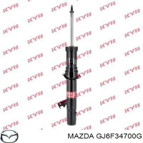 Amortyzator przedni prawy Mazda GJ6F34700G cena, od 44,94 USD