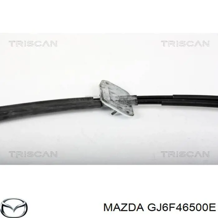 GJ6F46500E Mazda Linka dźwigni zmiany biegów podwójna