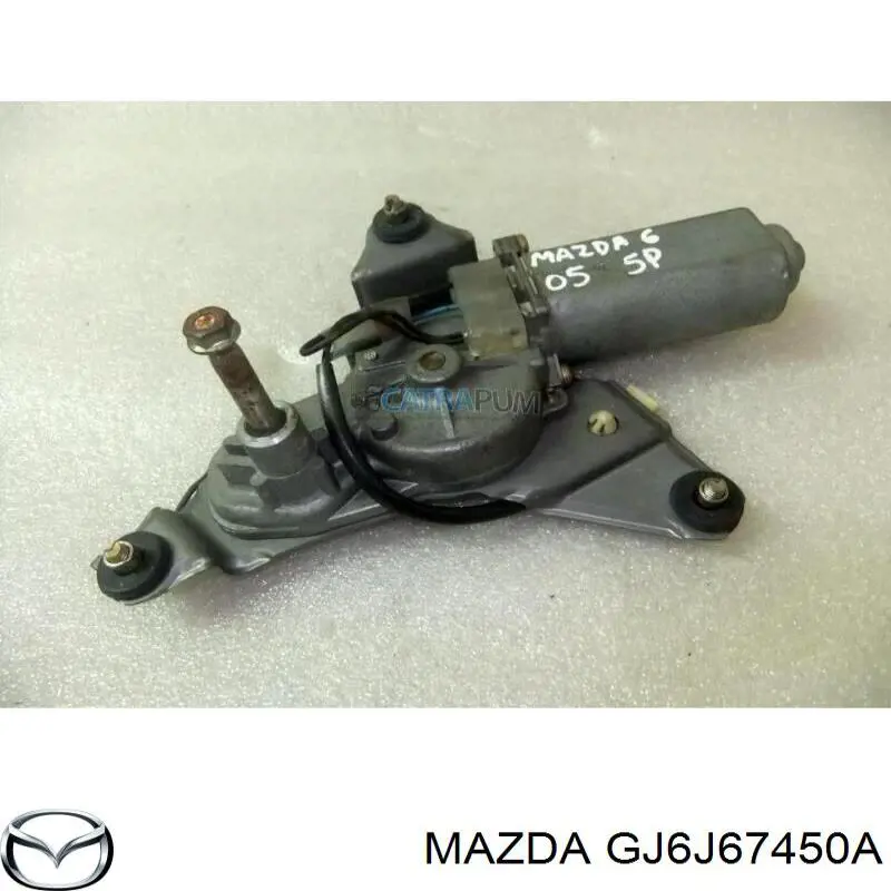 Silniczek wycieraczki tylnej szyby Mazda 6 hatchback (GG) (2002 - 2008) cena, od 50,94 USD