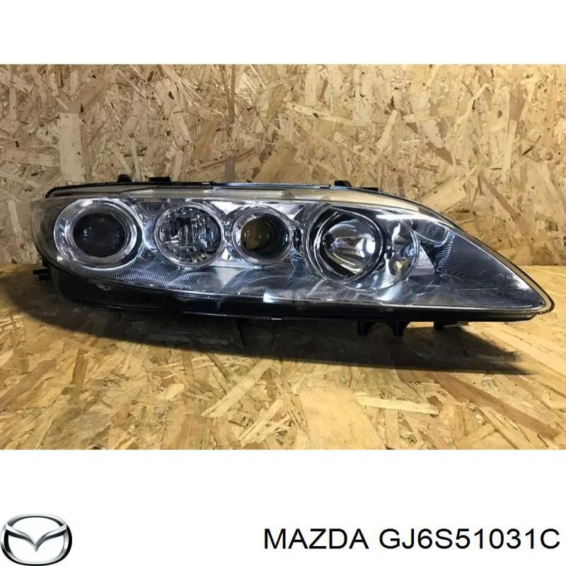 Reflektor prawy do Mazda 6 MPS GG