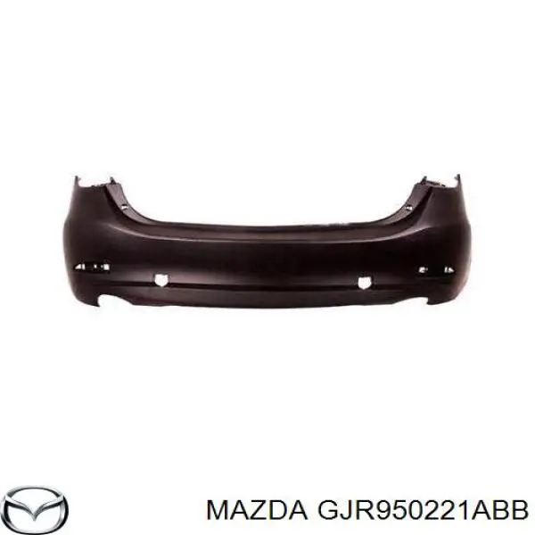 GJR950221ABB Mazda Zderzak tylny