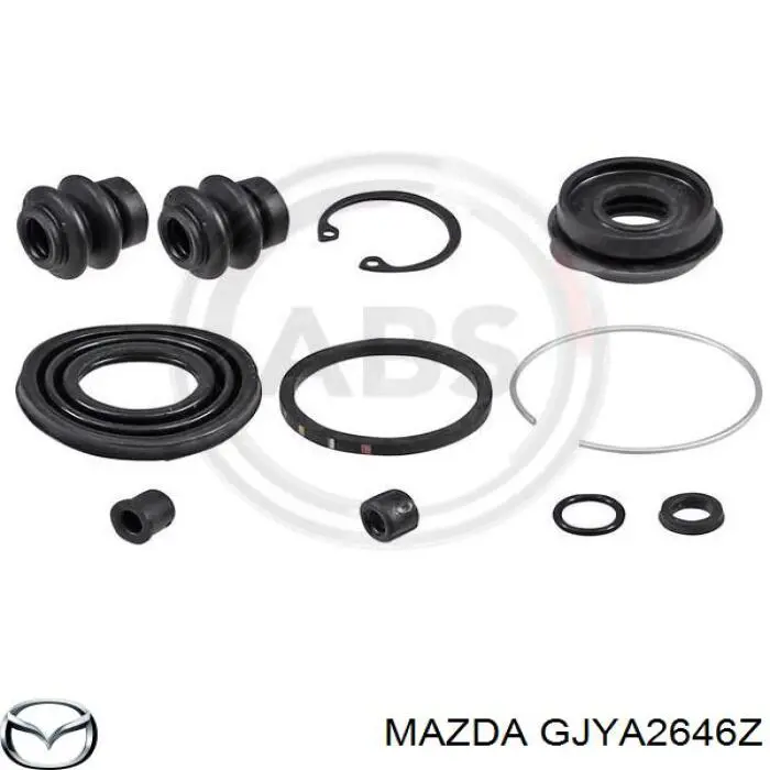 GJYA2646Z Mazda Zestaw naprawczy zacisku hamulcowego tylnego