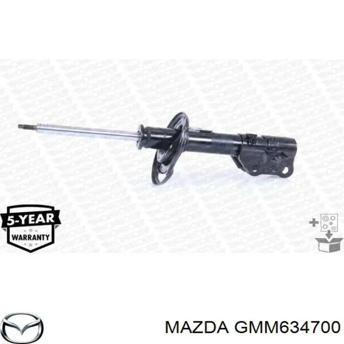 GMM634700 Mazda Amortyzator przedni prawy