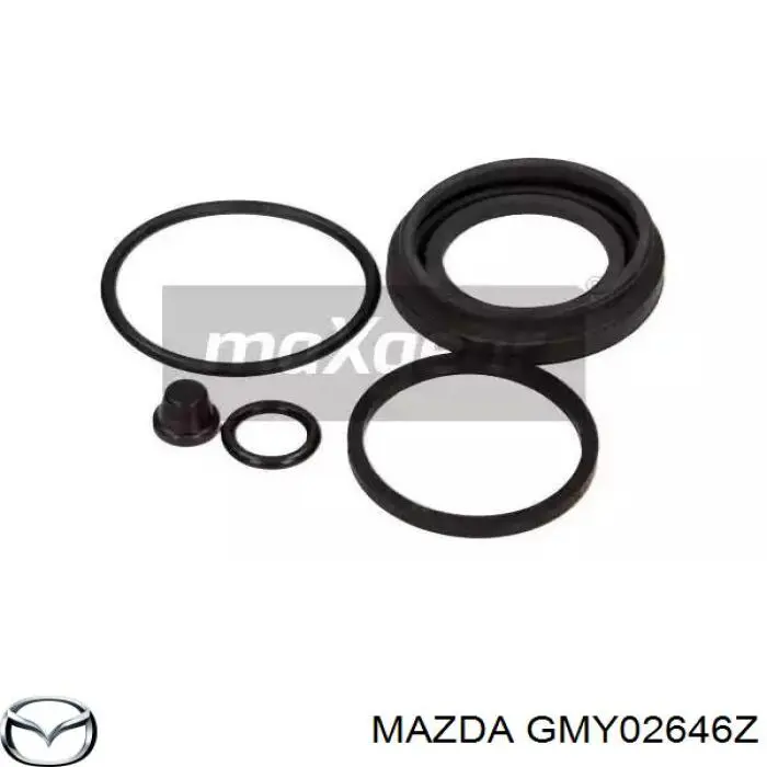 Do koszyka GMY02646Z Mazda Zestaw naprawczy zacisku hamulcowego tylnego
