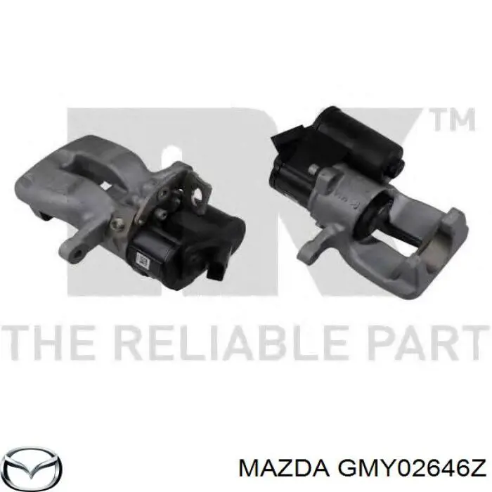 GMY02646Z Mazda Zestaw naprawczy zacisku hamulcowego tylnego